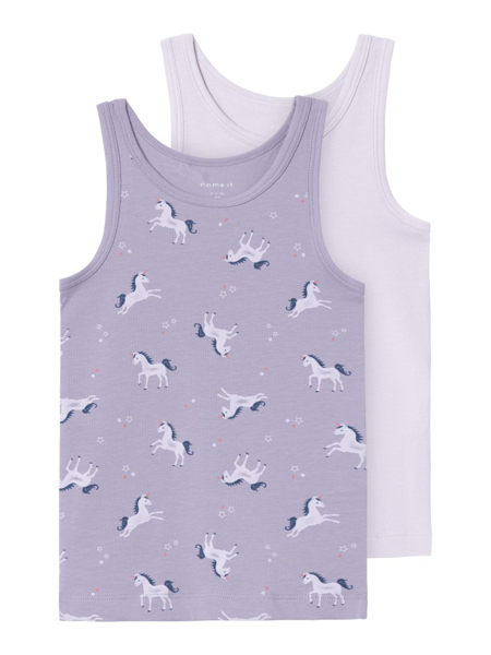 Name It TAnk Top 2p Lavender unicorn Noos