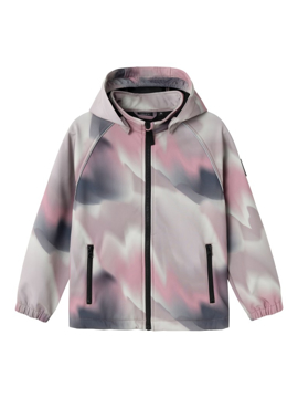 Name It Alfa Sofshell Jacket Watercolor