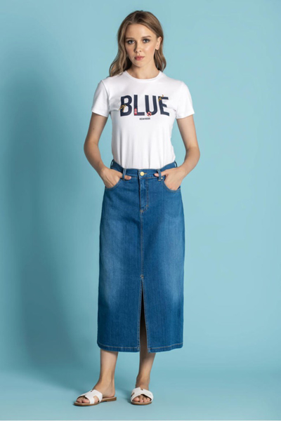 Bessie Jeans Villa Denim Skirt