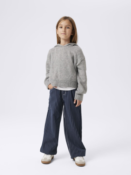 Name It Rose Wide Twill Stripe Pant