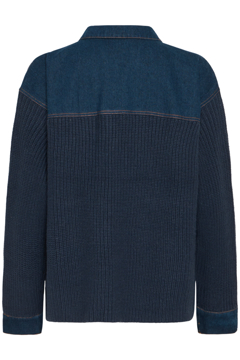 Pulz Jeans Marti Mix Fabric Cardigan