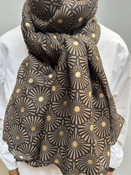 ThreeM Scarf W/ Gold