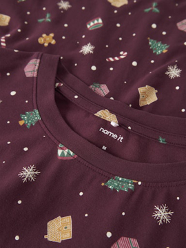 Name It Adult Vismas Ls Nightset