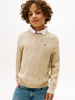 TH Cotton Cable Sweater