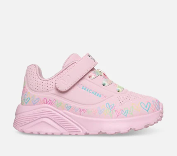Skechers Uno Lite Heart Craze