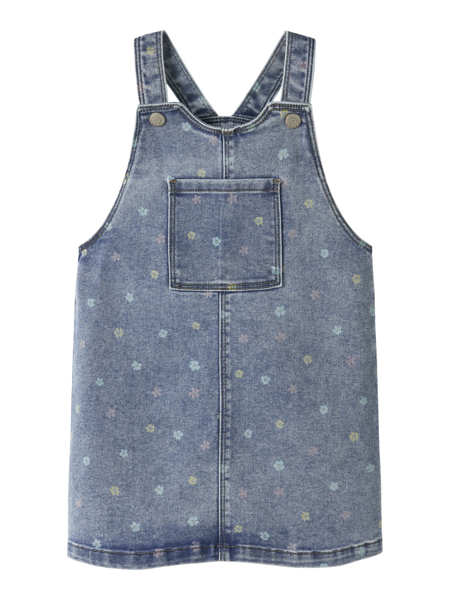 Name It Rosa Short Denim Bibskirt Noos