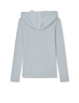 Mads Nørgaard Cotton Stripe Tally Hoodie