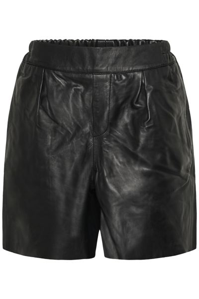 Culture Canja Leather Shorts